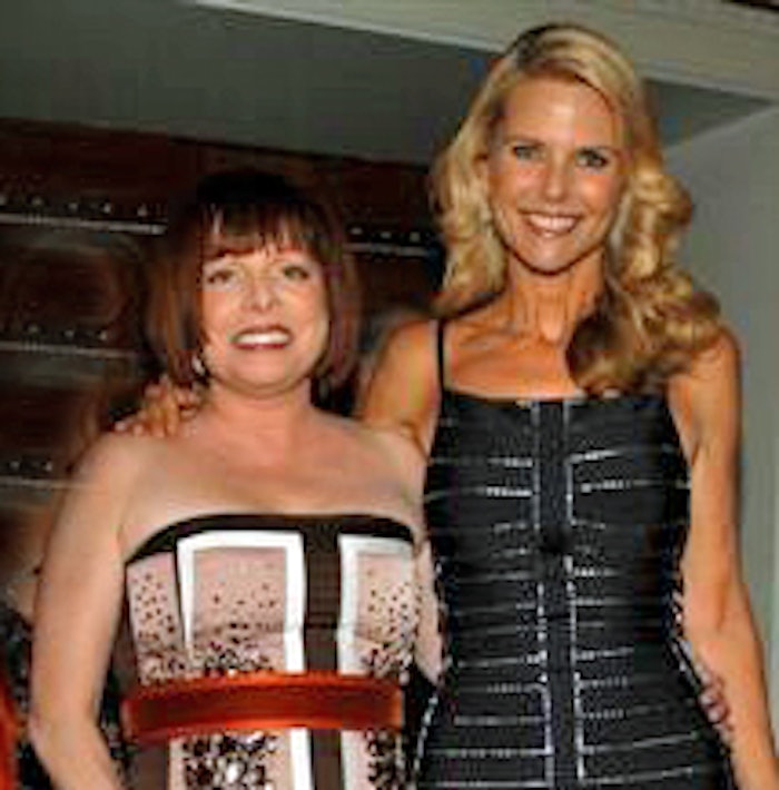 Patricia Wexler, Gala Benefit Chair, and Christie Brinkley.