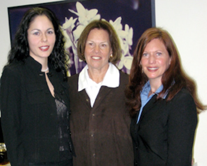 From left, Maria Ianni, senior fragrance category specialist, NPD Beauty; Rochelle Bloom, president, The Fragrance Foundation; Rachel Herz, professor and author, Brown University, at The Fragrance Foundation’s Think Tank presentation Odor Preferences: Developing Fragrances for the Global Market.