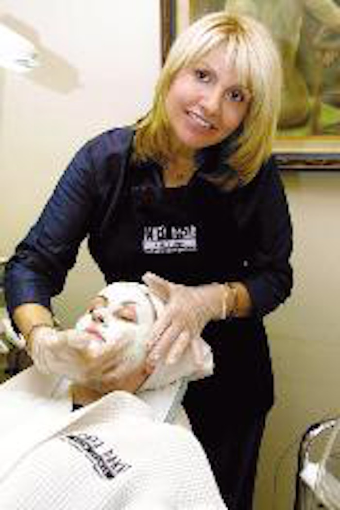 18th October. Los Angeles, CA. Skin Care Guru to the stars Sonya Dakar at her salon.