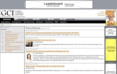GCI Vertical Banner Ad