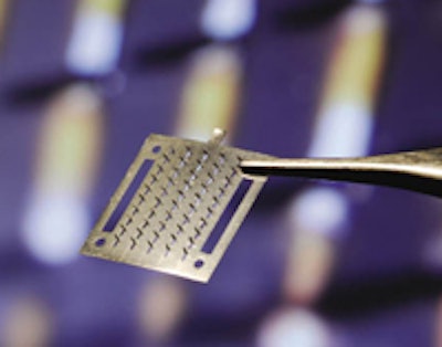 Microneedles photo used by permission from Georgia Tech; photo by Gary Meek.