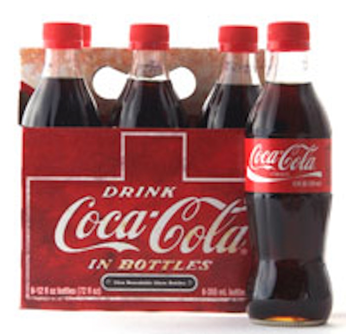 Vitro Packaging, Inc. and The Coca-Cola Company team to develop a 12 oz. resealable glass bottles.