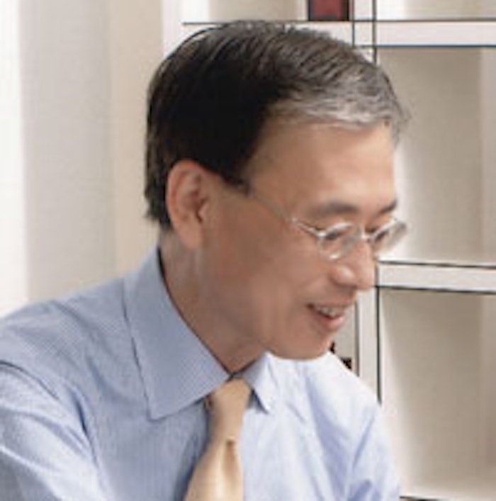 Shiseido President Shinzo Maeda