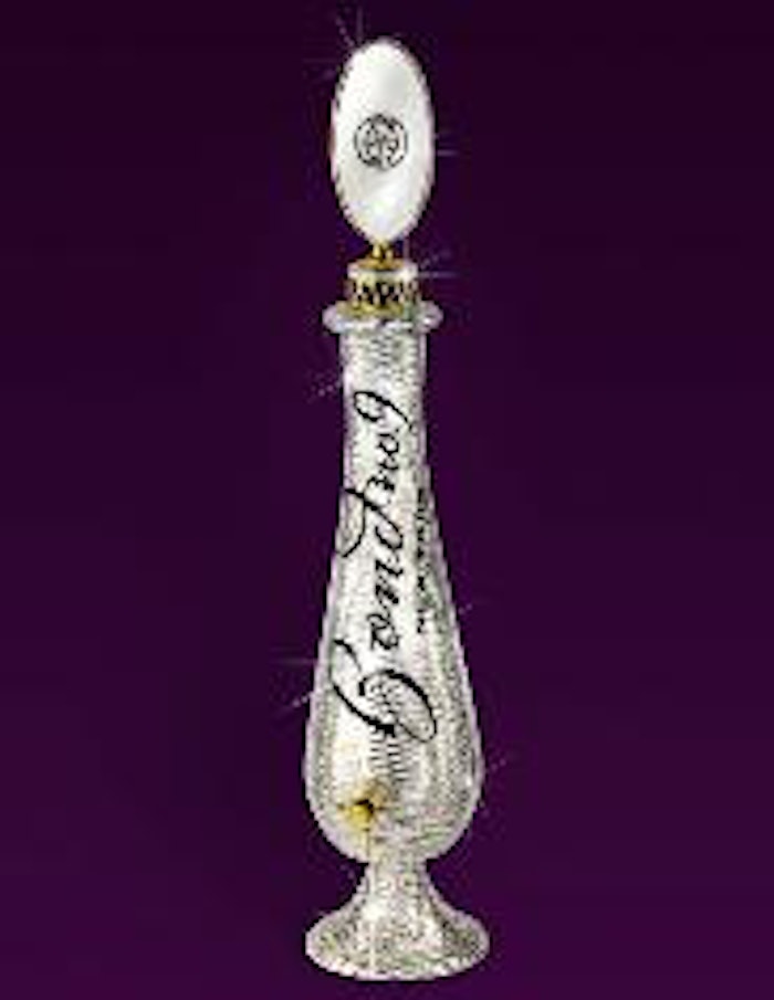 Bond No. 9 New York launched its Holiday 2008 collection, featuring this Swarovski crystal covered dramming unit.