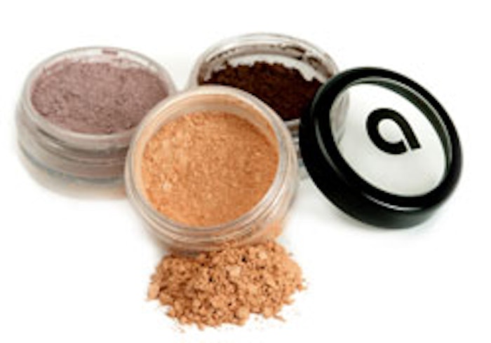 Afterglow uses superfine pigments to transform mineral powder into a versatile cosmetic product for a diverse range of skin colors.