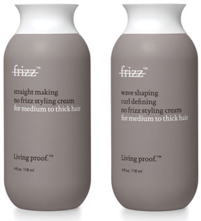 Living Proof’s debut product line evolved out of the discovery of the polyfluoroester molecule, which adheres tightly to the hair to provide longer-lasting moisture resistance and rebalancing of the hair fiber’s interaction with the atmosphere, even after extreme humidity.