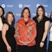 Future of Fragrance: (from left) Shiri Safati (Repechage), Monika Ziobro (Coty Prestige), Rochelle Bloom (The Fragrance Foundation), Jessica Wolfe (Symrise Inc.), Lisa Negrelli (International Flavors and Fragrances).