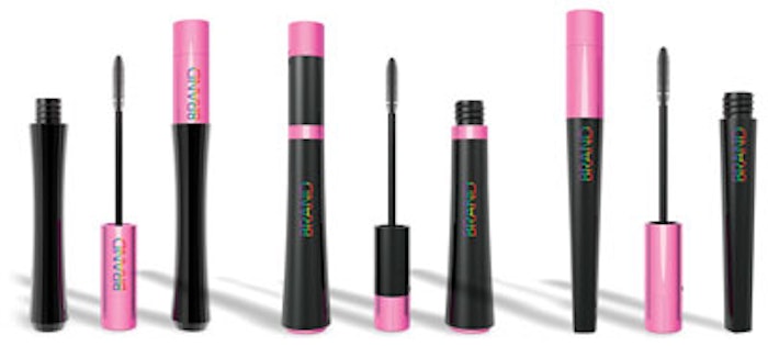 Motorized Toly mascara brushes/packaging able to rotate in both a clockwise and counterclockwise direction.
