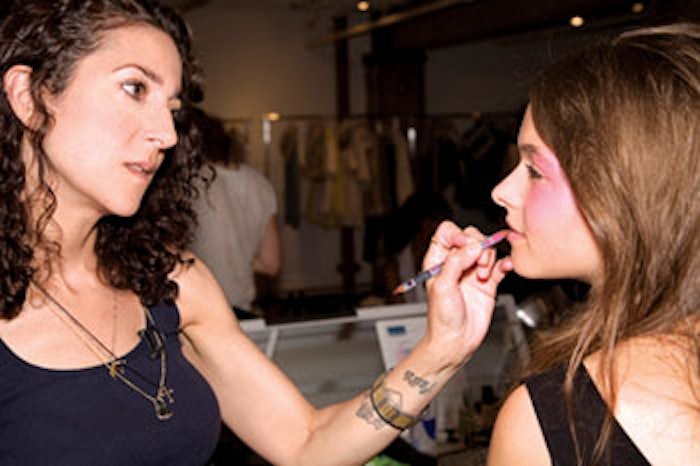 For Tarte’s 10-year anniversary in 2010, CEO Maureen Kelly turned to celebrity and runway makeup artist Tina Turnbow, left, for her fashion expertise before launching the Flower Child Limited Edition Collection.