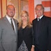 Marc Rosen with Sheherazade Chamlou, vice president of sales and marketing, perfumery division, SGD North America; and Peter Acerra, president and CEO, SGD, North America, Inc.; at the November 2011 launch of Rosen's 'Glamour Icons—Perfume Bottle Design' book.