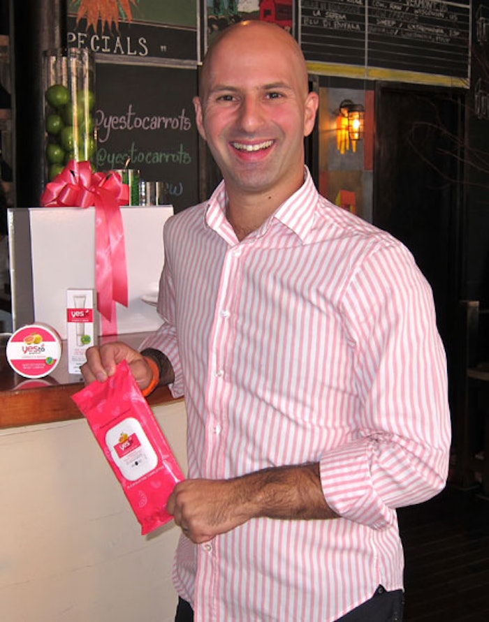 Ido Leffler, Founder of Yes To brand, launched the Yes To Grapefruit line at Market Table in New York City in late 2012.