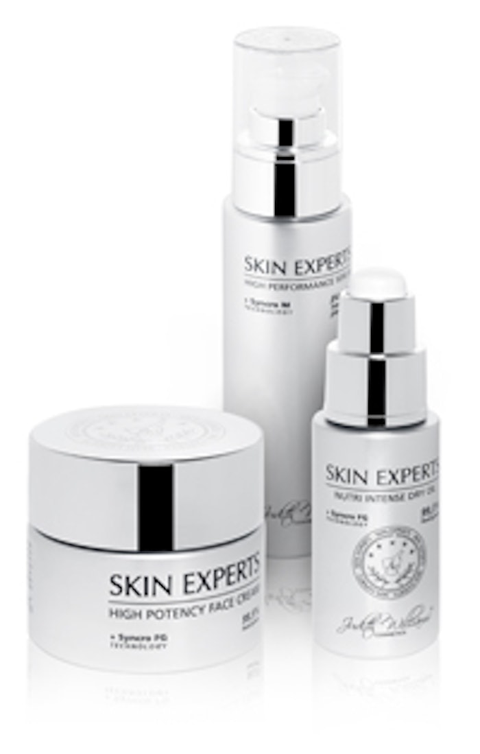New on Shelves: Judith Willilams Skin Experts range with packaging by Lumson