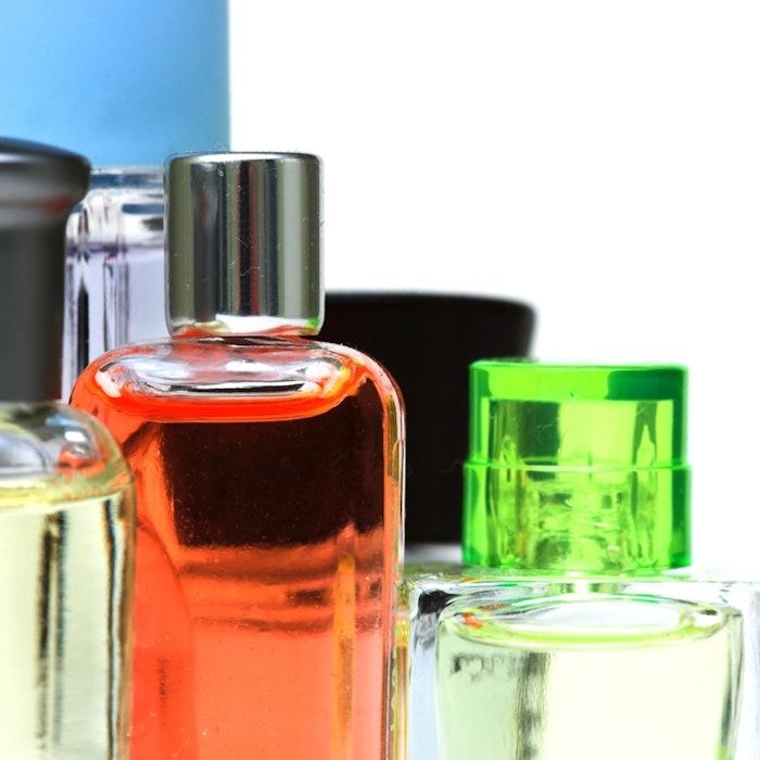 bottles of scent