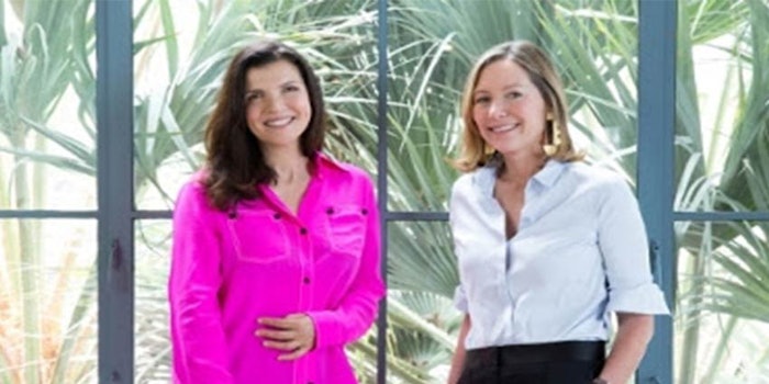 From left: NUDE co-founder Ali Hewson and Beautycounter CEO Gregg Renfrew, who noted, 'Our mission is to get safer, high-performing products into the hands of everyone, and this acquisition advances that goal.'