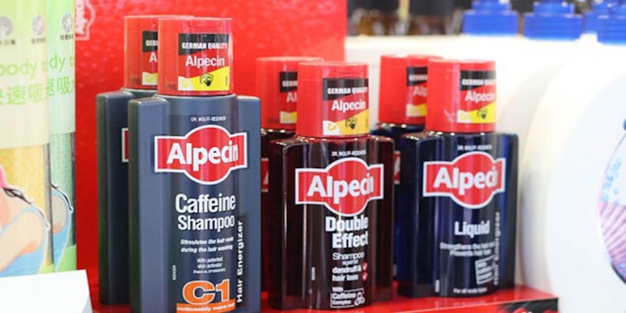 Alpecin is expanding its reach in Asia.