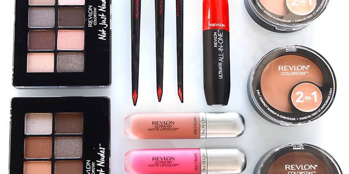 Leading up to its acquisition of Elizabeth Arden, Revlon is reporting growth among select consumer and professional brands.