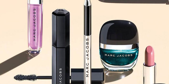 The design project for Marc Jacobs Beauty’s packaging infused “juicy” shapes and products that looked like candy, foundations that look like pills, elegant lipsticks in a posh nude case, pushing the brand toward the border of credibility and fun.