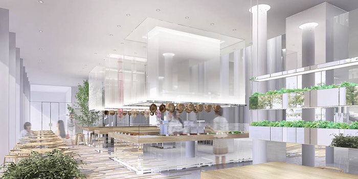 Shiseido's site in Yokohama will include a deli and cafe that will help the brand research the intersection of beauty and health.