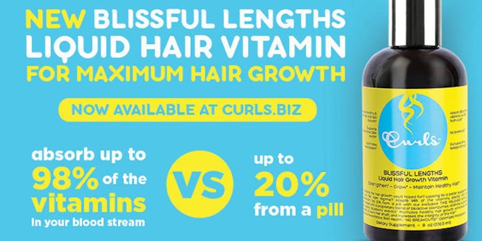 Curls has introduced a multivitamin to help prevent hair loss.