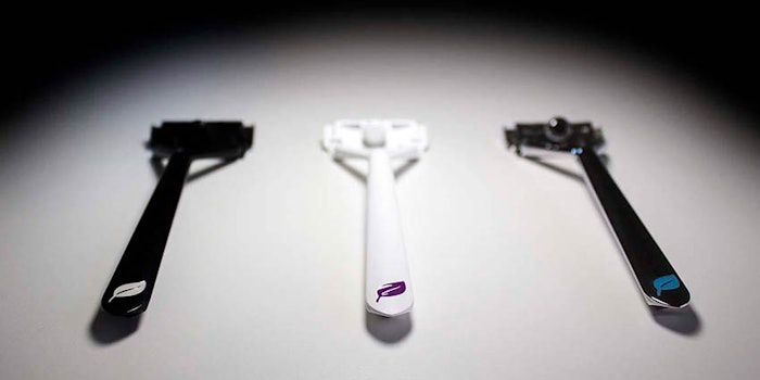 Leaf Shave is a start-up grooming brand that touts an eco positioning, in addition to value and quality.