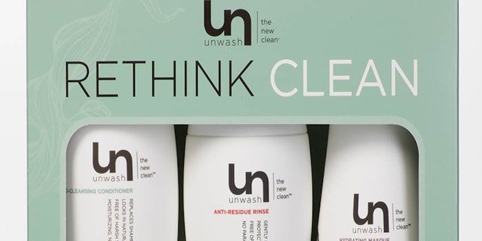 Unwash was positioned to fill a need that hadn't yet been addressed by mainstream brands.