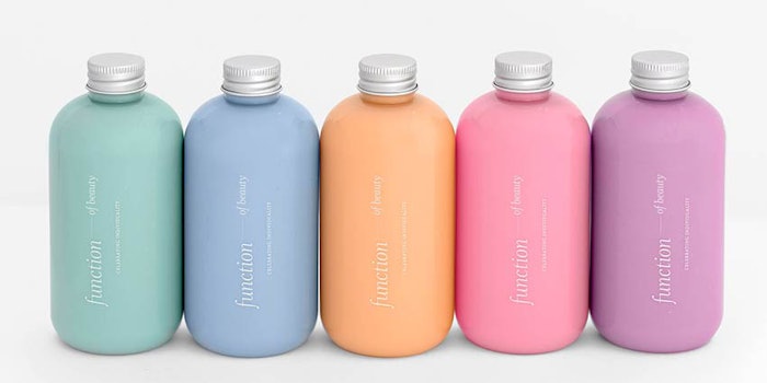 Function of Beauty offers online hair care customization.