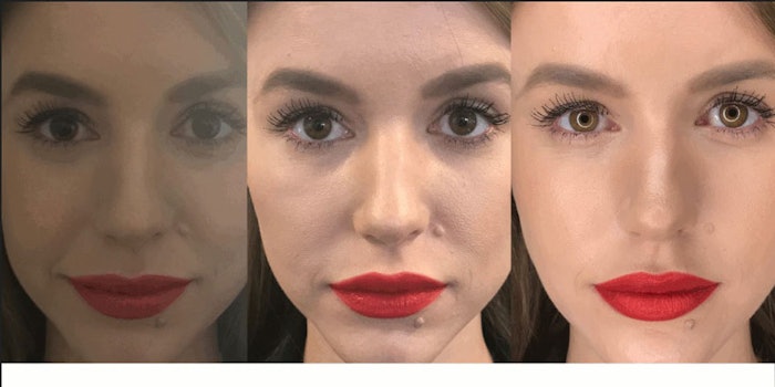 Light Field Rendering as displayed on Modiface's website.