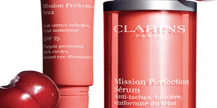 One of Clarins’ top sellers in the Middle East is Mission Perfection, which addresses pigmentation, discoloration and overall redness in the skin.
