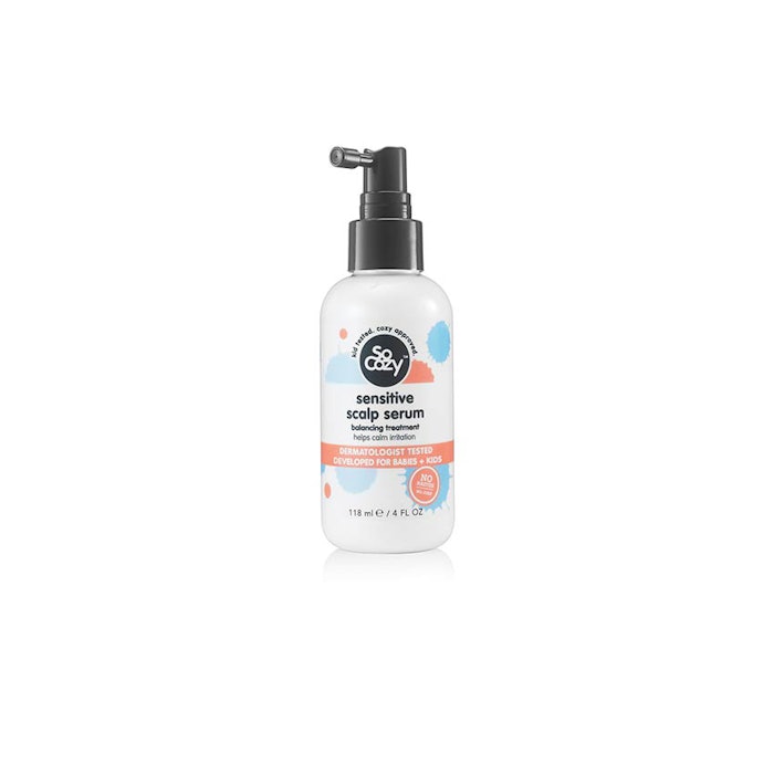 SoCozy's Sensitive Scalp Serum Balancing Treatment was developed to address sensitive skin issues.