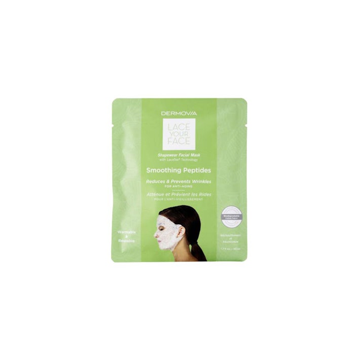 Dermovia's Lace Your Face offers better skin care through compression.