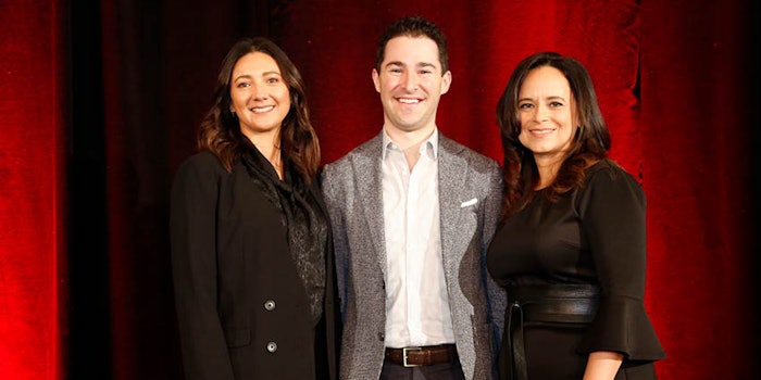 From left: Sarah Jindal, senior innovation and insight analyst, beauty and personal care, Mintel; Jordan Rost, vice president, consumer insights, Nielsen; and Larissa Jensen, executive director, beauty industry analyst, NPD Group, presented an in-depth report on the state and future of beauty.
