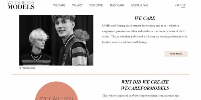 LVMH Launches WeCareForModels.com