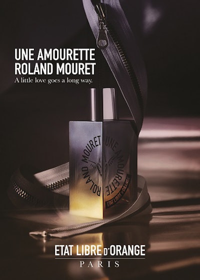 A perfume ad