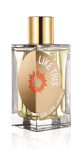 A perfume bottle