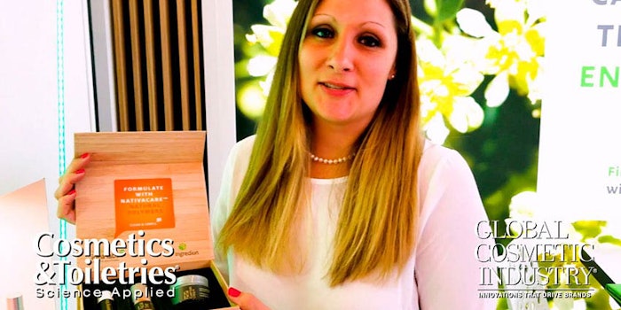 Ingredion displayed clean beauty innovation at in-cosmetics Global.