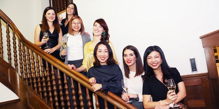 From left to right: Suzy Le Helley, Laure Breysse, Jamie Tan Yuping, Leslie Gauthier, Emma Yao Wei, Marine Ipert and Suthathip Thedvichienchai
