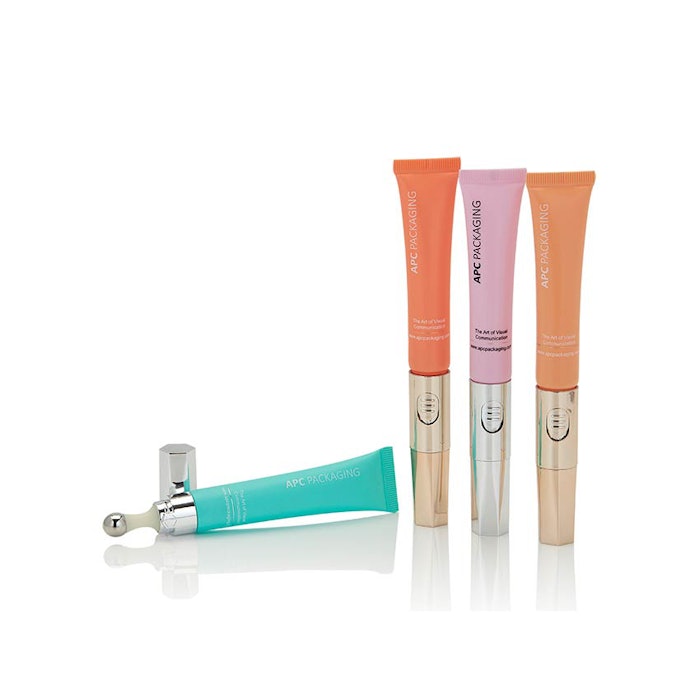 APC Packaging's new tubes with multiple head offerings.
