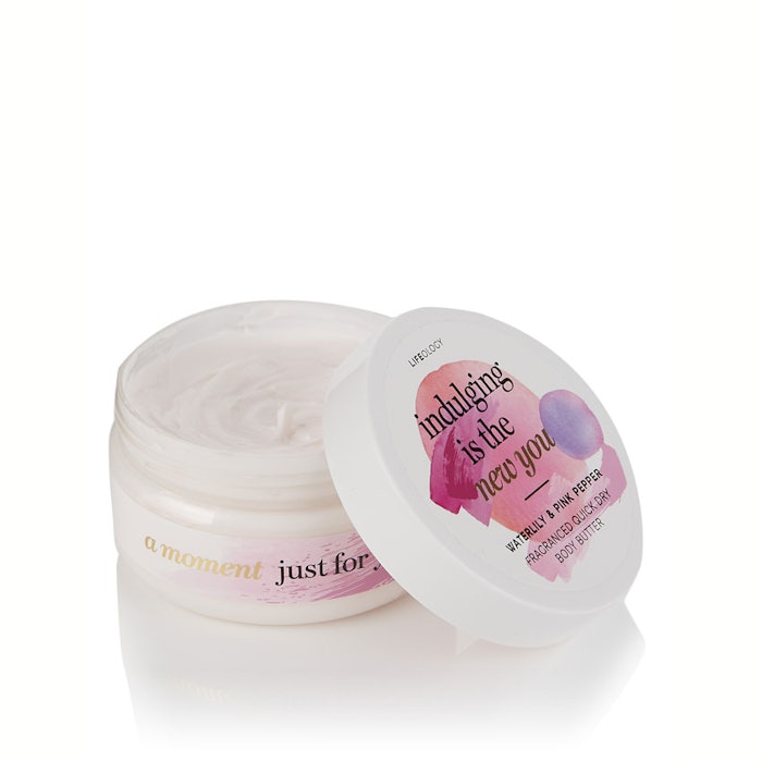 Lifeology Waterlily & Pink Pepper Fragranced Quick Dry Body Butter