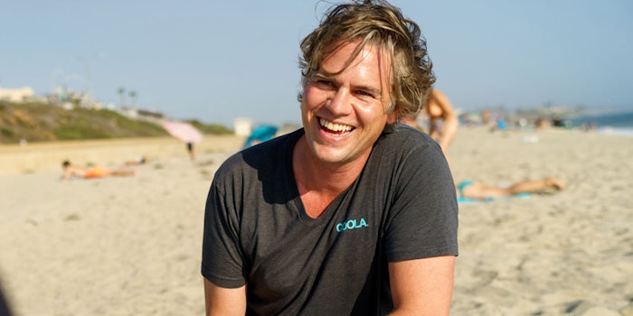 Chris Birchby, Coola's founder and chief eco-entrepreneur.