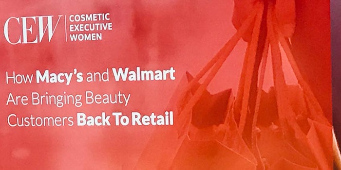 Two panelists, one from Macy's and one from Walmart, explore the different strategies their respective companies have been employing to bring beauty customers back to retail.