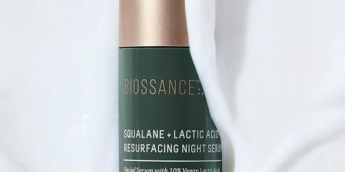 About 50% of Amyris' Biossance brand sales are derived from the brand-owned site.