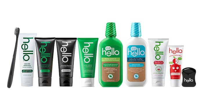 Colgate-Palmolive has acquired Hello, which manufactures natural and premium oral care.