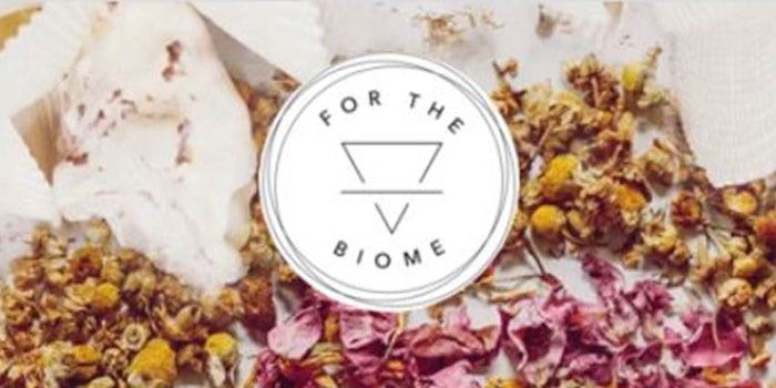Vermont-based For The Biome has secured financing in a partnership with JHCapital. The brand will launch its first skin care line in early 2020.