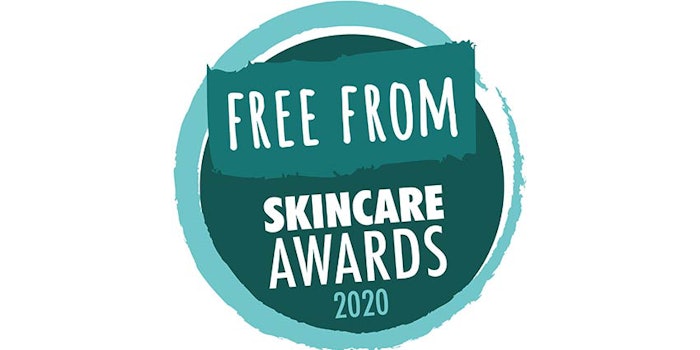 The 2020 Free From Skincare Awards will open to submissions on February 3, 2020, with winners to be announced in June.
