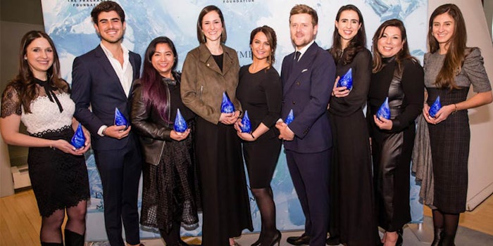 The 2020 Notables were honored with a celebratory event in which they each received a blown glass teardrop award.