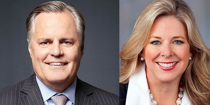 David Holl, chairman and CEO of Mary Kay Inc. and Kristi Sherrill Hoyl, chief policy and community officer at Baylor Scott & White Health.