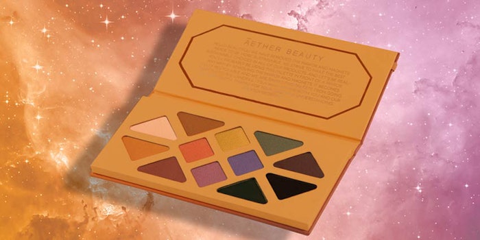 Aether Beauty's limited-edition Joshua Tree Palette launched during a pandemic.