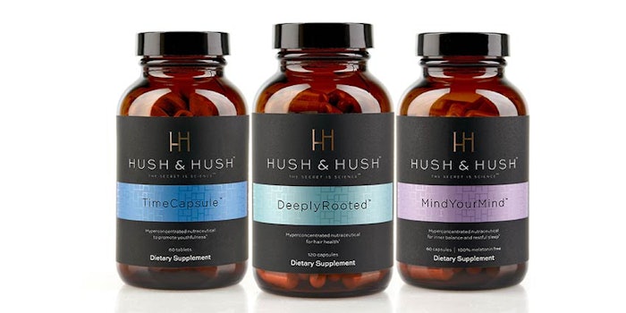 Hush & Hush addresses needs for the hair, aging, and sleep and anxiety.