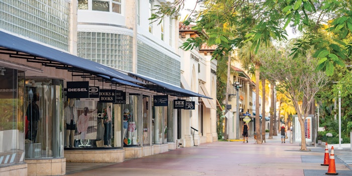 Closed shops in Miami; early data is mixed on consumer interest in returning to shops.