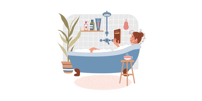 The relationship between brands' growth in self-care and brands' growth in beauty is incredibly linear, suggesting growth in self-care equates to growth in beauty.